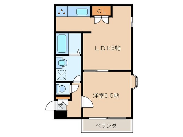 サンロイヤルの物件間取画像